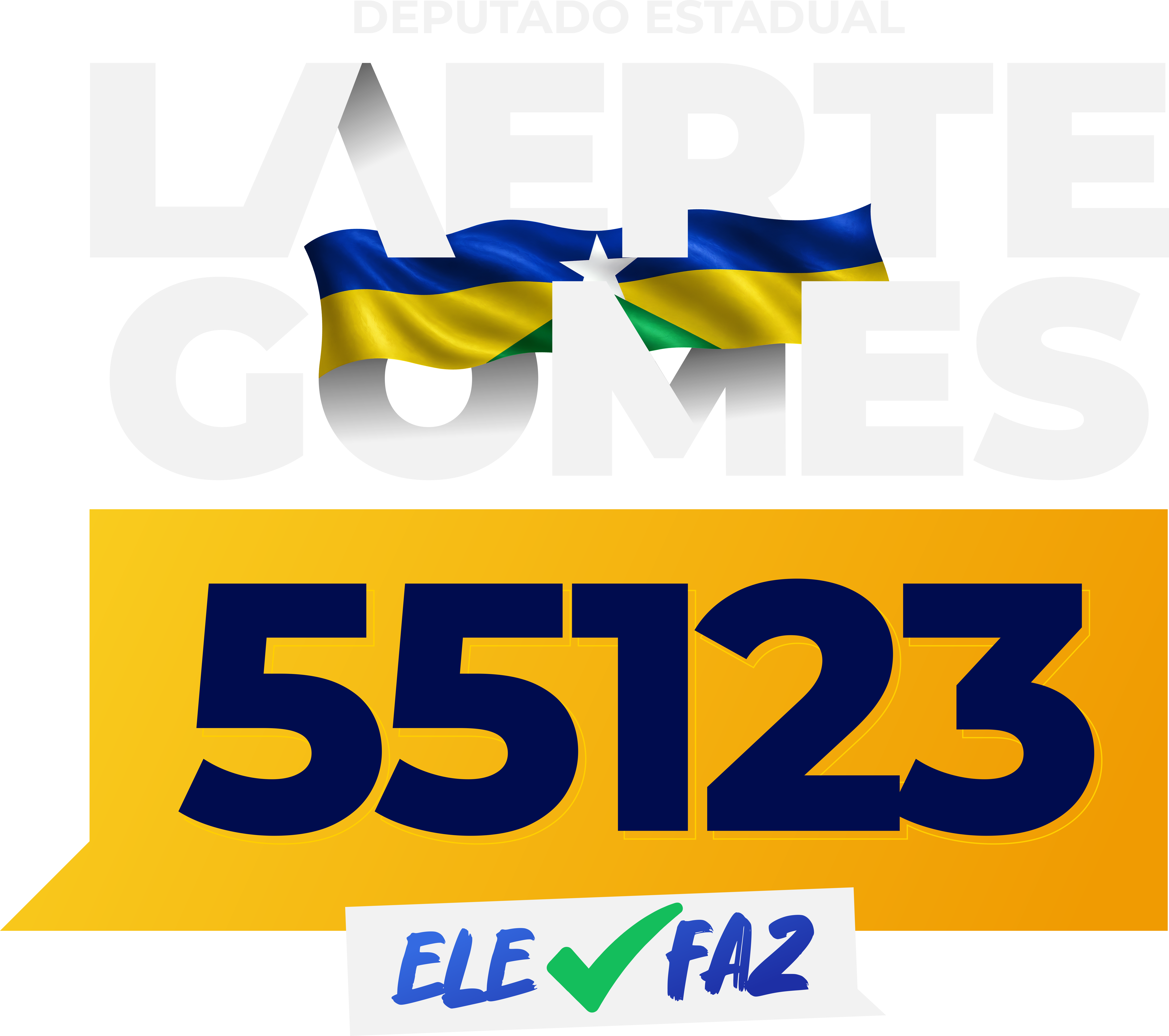 Laerte Gomes - Deputado Estadual 55123